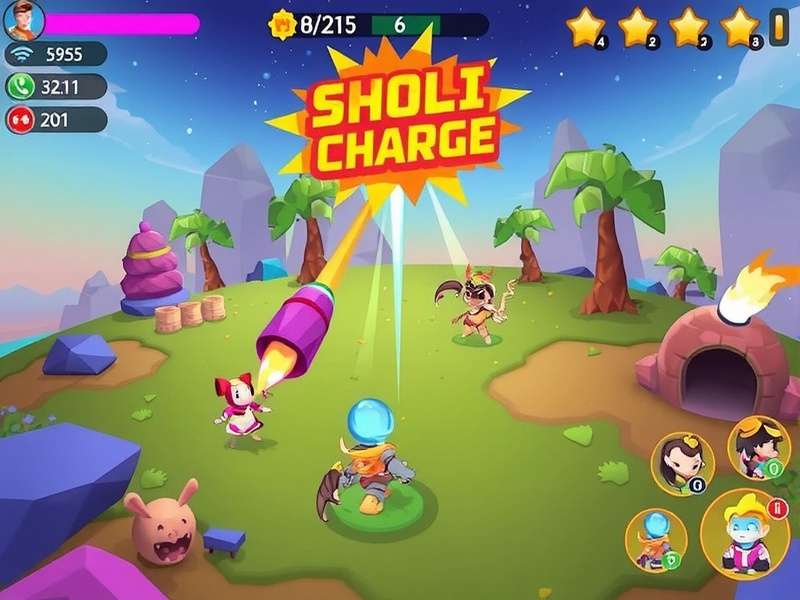 Sparkling Holi Charge community and player interaction features